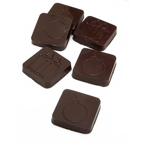 Calendrier de l'Avent personnalisé recto/verso chocolat noir Basic 60 thumbnail 4