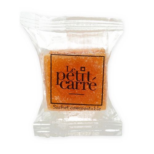 Pâte de Fruit Abricot de la Drôme en sachet individuel thumbnail 4