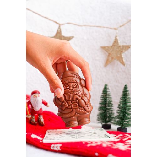 Moulage Père Noël 50g Lait 41% Bio thumbnail 6