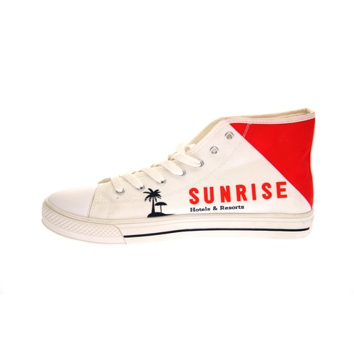 High Canvas Sneaker 2027 – Fully Custom Branded