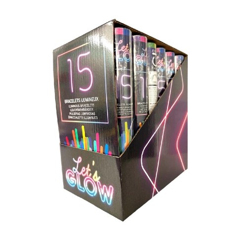 Tube 15 bracelets GLOW 5 x 200 mm thumbnail 4