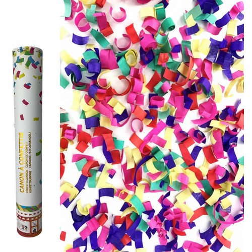 Canon à confettis 30cm papier Multicolore Ininflammable thumbnail 4