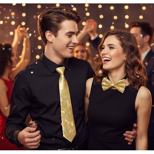 Noeud papillon sequin OR thumbnail 4