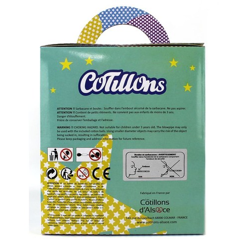 Boîte Cotillons 10 Personnes HAPPY COLOR 2* thumbnail 6