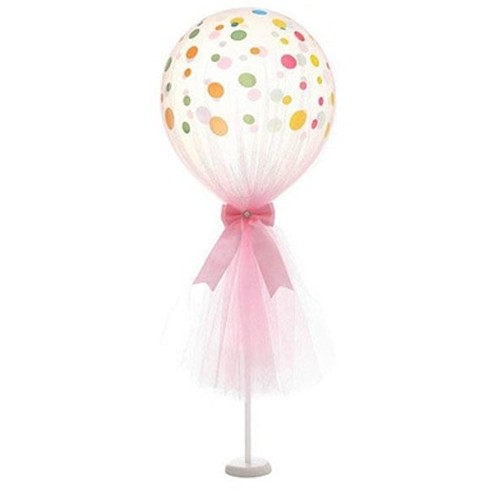 12 tiges à ballons sur pied 43 cm pour ballons avec adhésif thumbnail 4