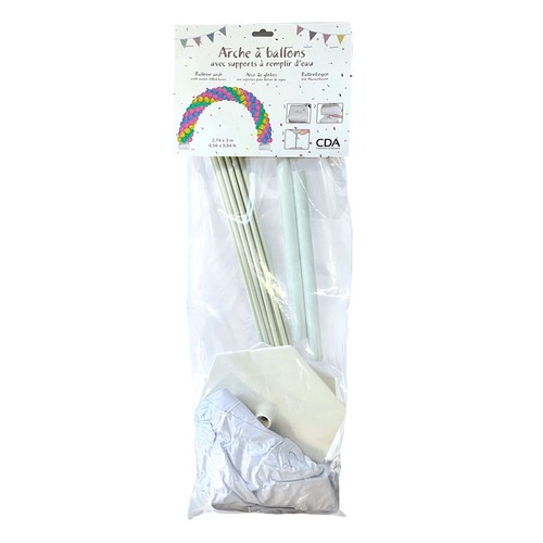 Arche à ballons avec bases lest à eau 274*300 cm thumbnail 4