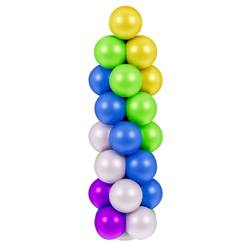 Colonne pour 65 ballons 165 cm avec lest water bag thumbnail 5