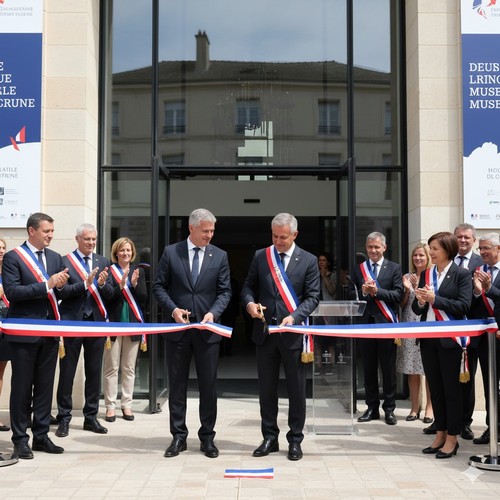 25 m Ruban tissu Tricolore 50 mm thumbnail 5