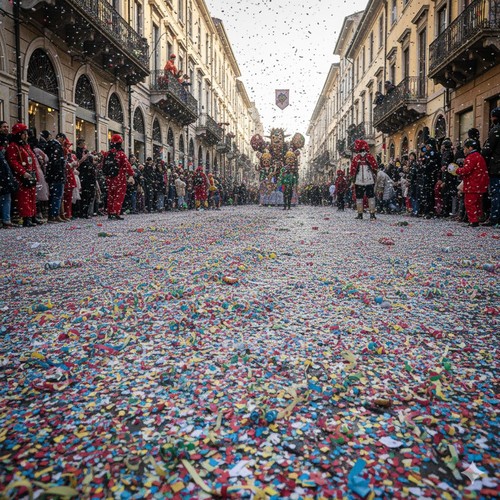 Sac de 10 kgs confettis multicolores  Carnaval thumbnail 7