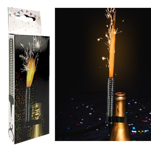 1 Fontaine étincelante 12 cm 45 sec. fixation bouteille thumbnail 5