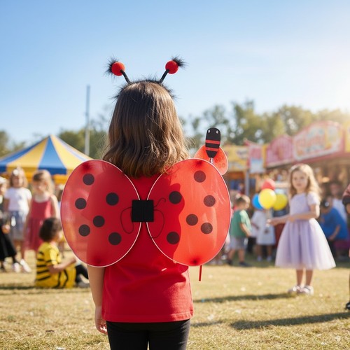 Set 3 pièces COCCINELLE Aile+tiare+baguette thumbnail 4