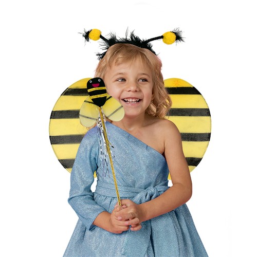 Set 3 pièces ABEILLE Aile+tiare+baguette thumbnail 4