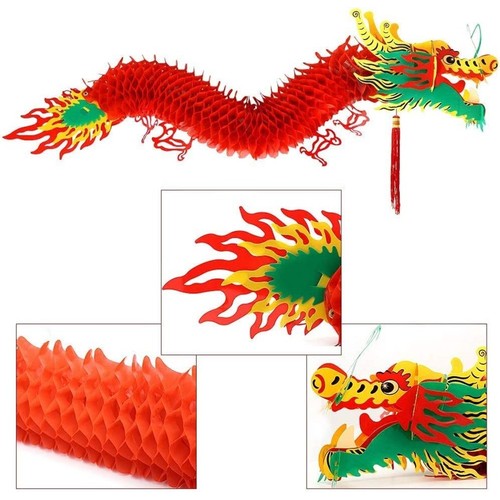 Dragon Chinois décoration 1 m thumbnail 5