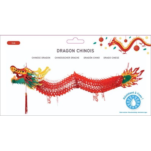 Dragon Chinois décoration 1 m thumbnail 4