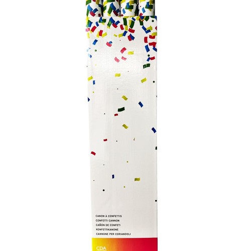 Canon a confettis 80cm Papier Multicolore Ininflammable thumbnail 5