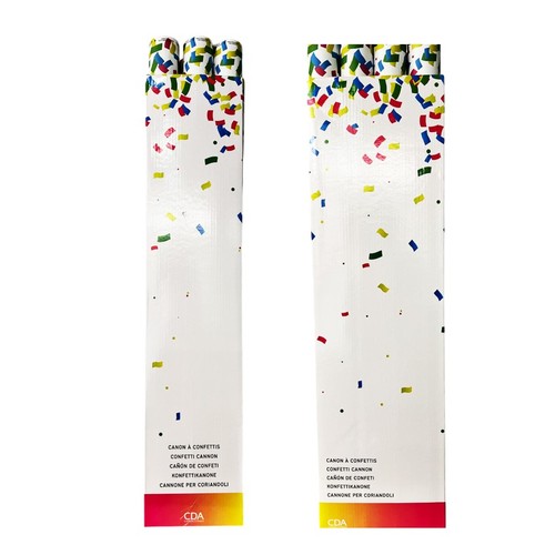 Canon a confettis 80cm Papier Multicolore Ininflammable thumbnail 6