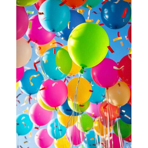 Kit 40 ballons 30 CM  MULTICOLORE thumbnail 4