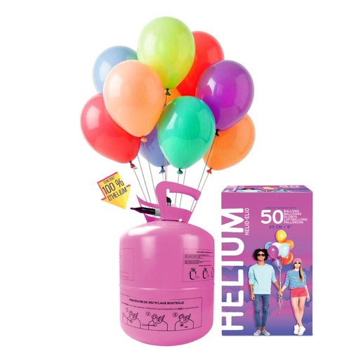 Bouteille hélium 50 ballons (0.42m2) thumbnail 5