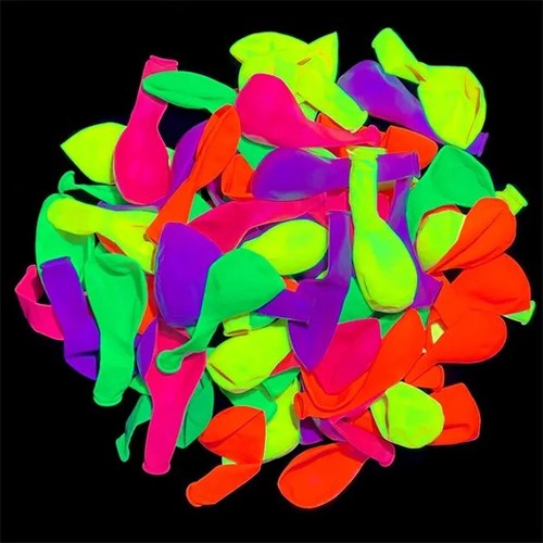 10 Ballons 30 cm FLUO NEON UV thumbnail 5