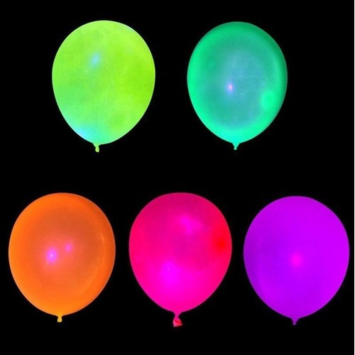 10 Ballons 30 cm FLUO NEON UV thumbnail 6