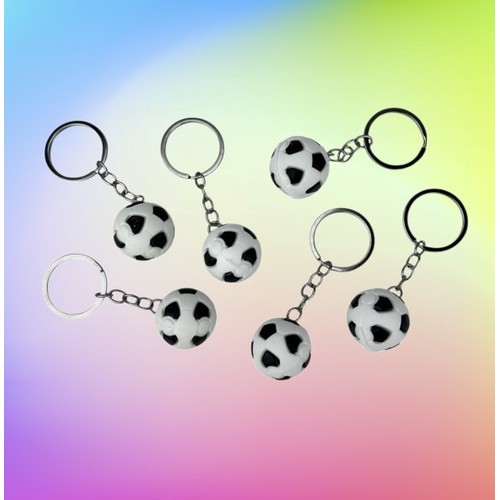 6 Porte-clés Ballon de FOOTBALL 3D thumbnail 4
