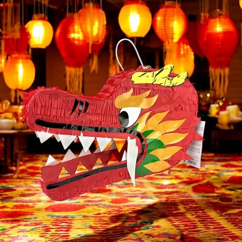 PINATA DRAGON NOUVEL AN CHINOIS 42 x 28 x 8 cm thumbnail 4
