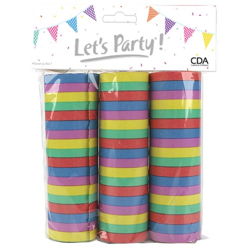 3 rouleaux de 18 serpentins 4 mètres thumbnail 4