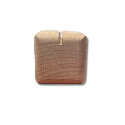 Cube en bois - QR Code - 3