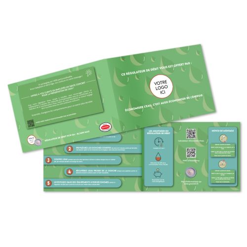 Carte de Sensibilisation - Economie d’eau personnalisée