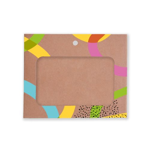 Porte-Badge A7 en Carton Kraft Français Personnalisé