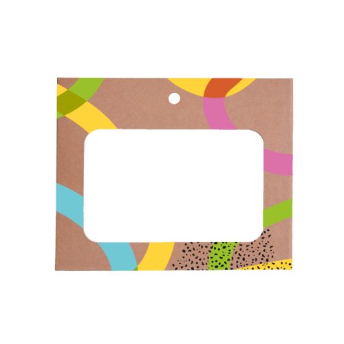 Porte-Badge A7 en Carton Kraft Français - 3