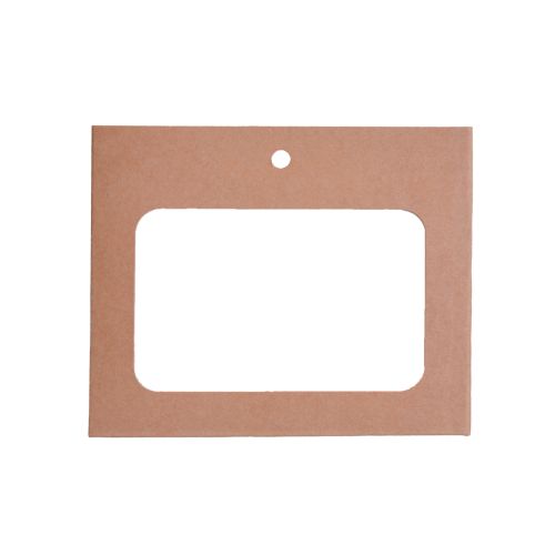 Porte-Badge A7 en Carton Kraft Français - 4