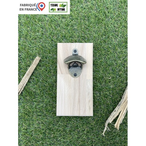 Décapsuleur mural en bois Made in France 🇫🇷 - 3