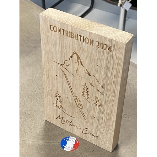 Trophée en Chêne Made in France 🇫🇷 - 2