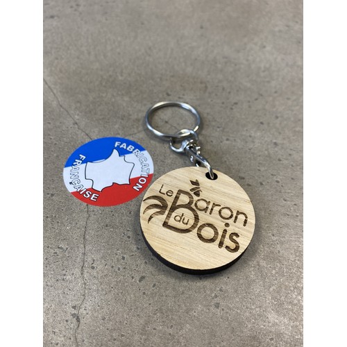 Porte-clés en chêne Made in France 🇫🇷 - 6
