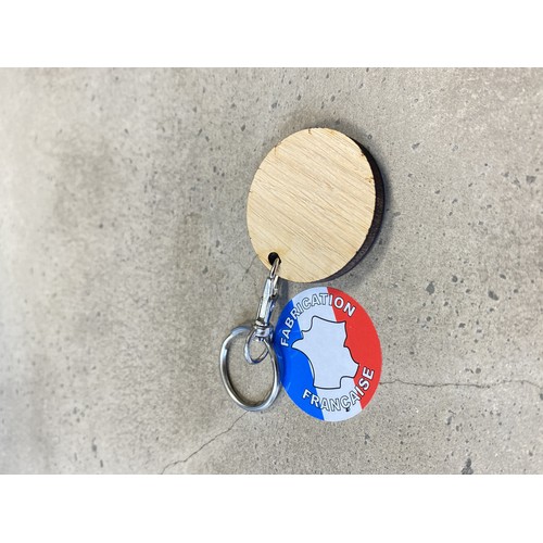 Porte-clés en chêne Made in France - 2