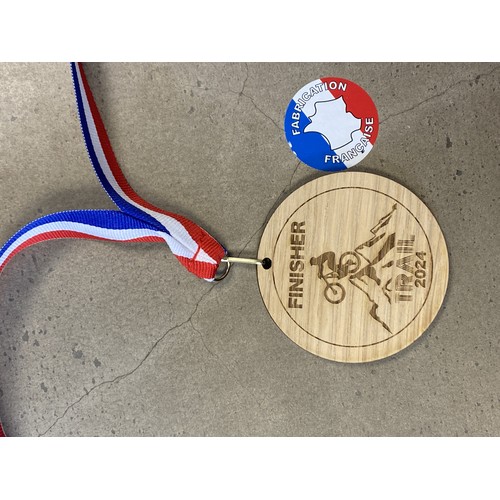 Médaille en bois Made in France - 3