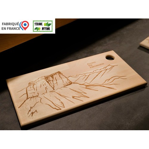 Planche à découper L Made in France personnalisée