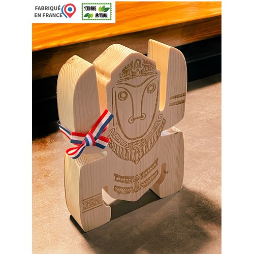 Totem/Trophée en bois sur mesure Made in France - 2