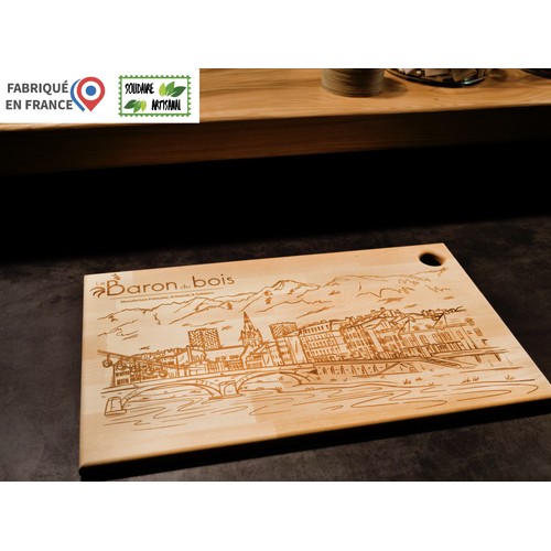 Planche à découper XL Made in France personnalisée