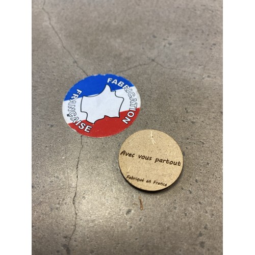 Jeton de caddie en bois Made in France 🇫🇷 - 2