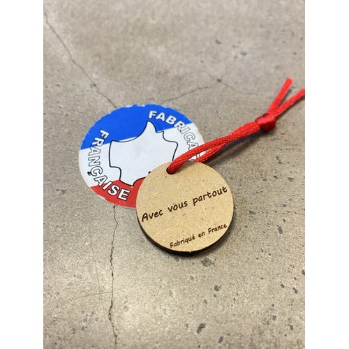 Jeton de caddie en bois Made in France 🇫🇷 - 3