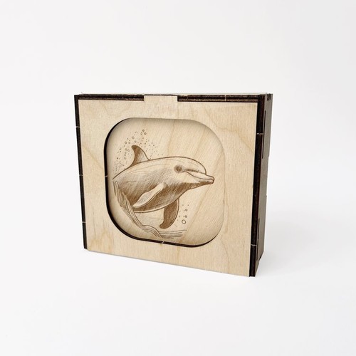 Lot dessous de verre en bois Made in France 🇫🇷 - 8