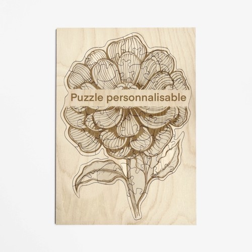 Puzzle en bois 🇫🇷 - 1