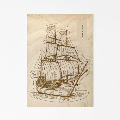 Puzzle en bois 🇫🇷 - 3