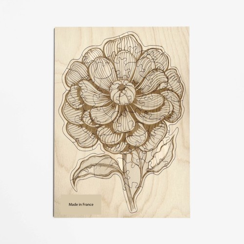 Puzzle en bois Made in France personnalisé