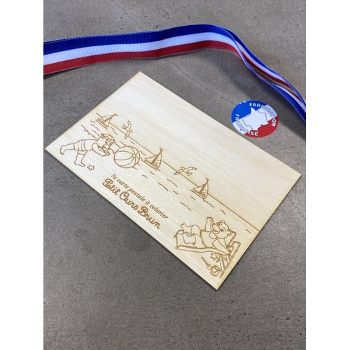 Carte postale en bois Made in France 🇫🇷 - 1