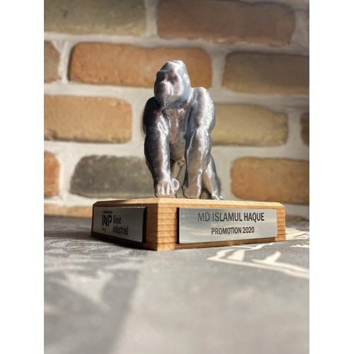 Trophée sur mesure Socle + Forme Made in France 🇫🇷 - 1