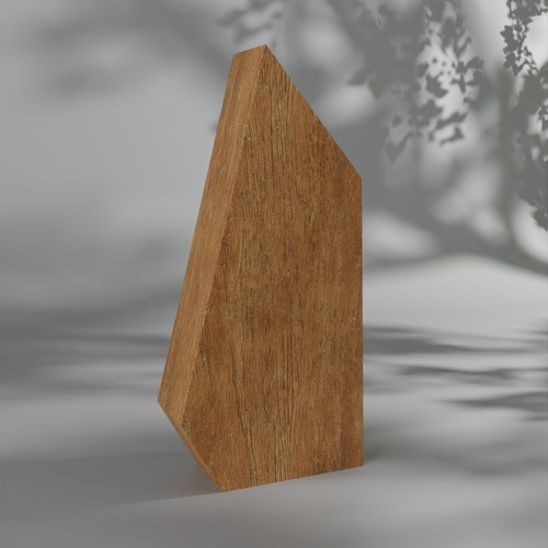 Trophée en bois sur mesure Made in France - 2