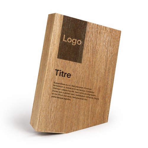 Trophée en bois sur mesure 🇫🇷 - 1